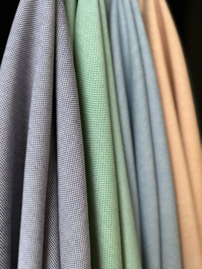 Baumwollpanama in Frühlingsfarben