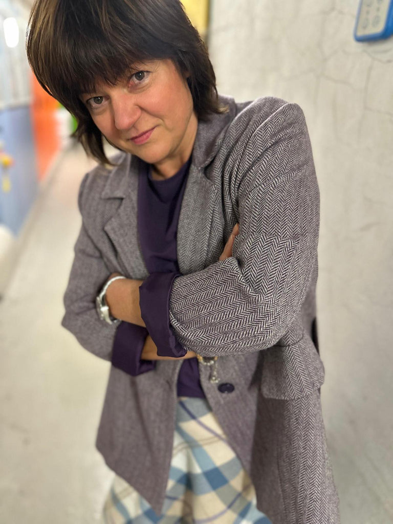 Nähbeispiel German Tweed Blazer