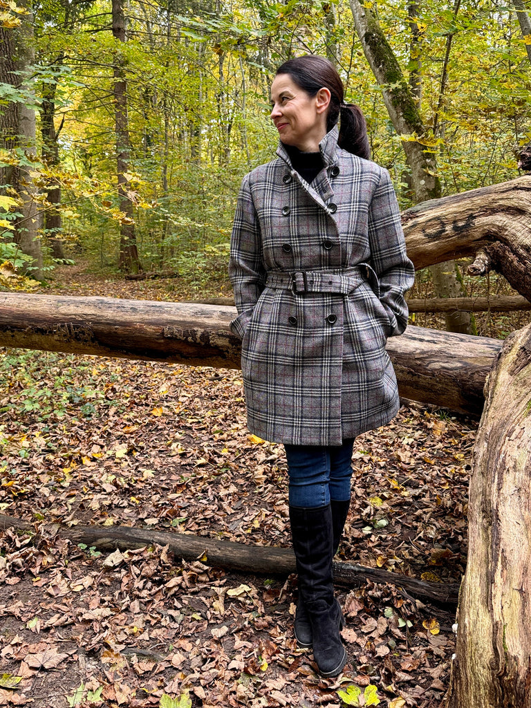 German Tweed als Kurzmantel