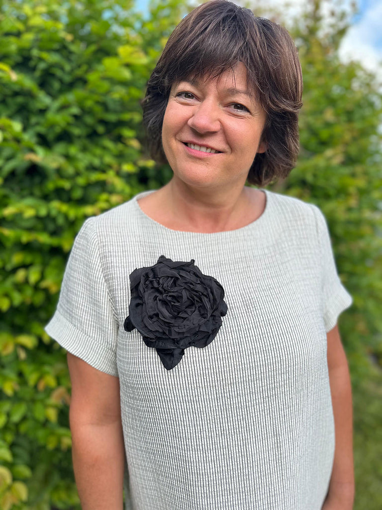 Nähbeispiel als Inari Dress 