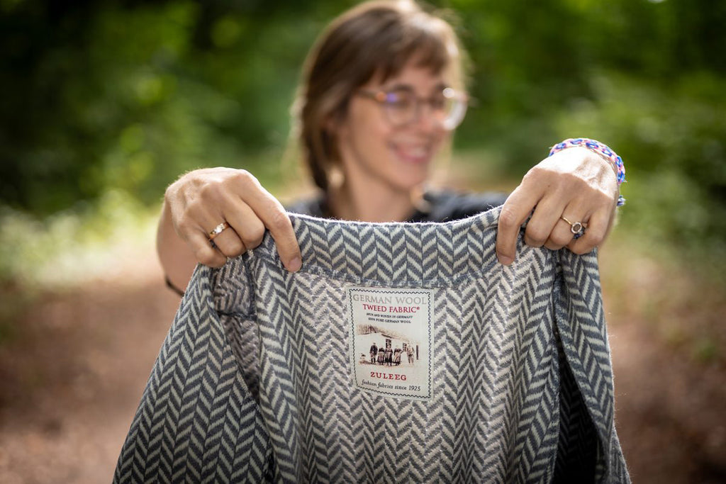 Blouson aus unserem German Tweed