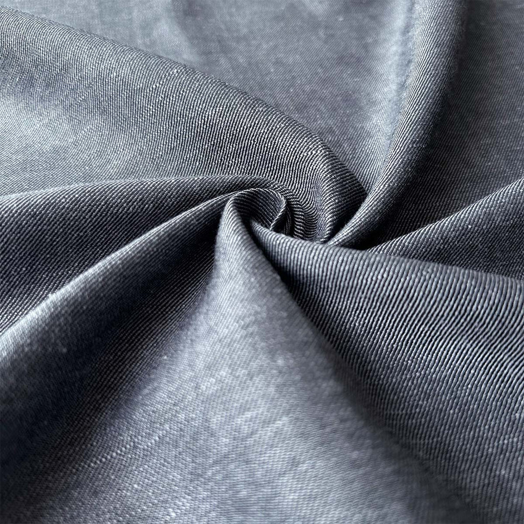 Produtkfoto von unserem Wolle-Leinen-Mix als Uni in der Farbe Grau 