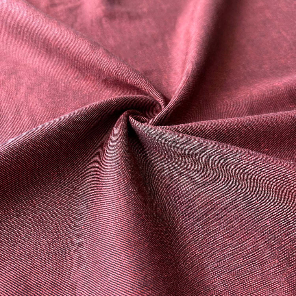 Produktfoto von unserem Wolle-Leinen-Mix Uni in der Farbe Rot