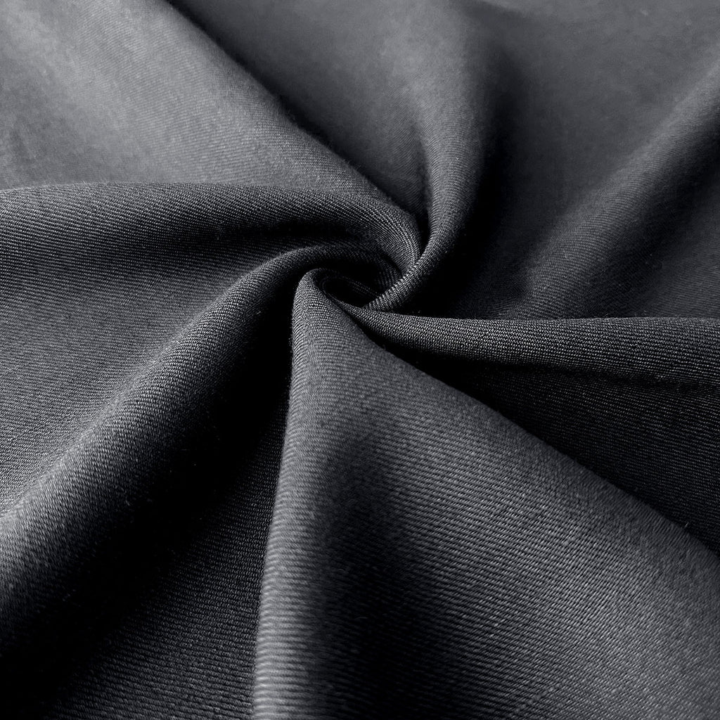 Produktfoto vom Wolle-Leinen-Mix als Uni in der Farbe Schwarz