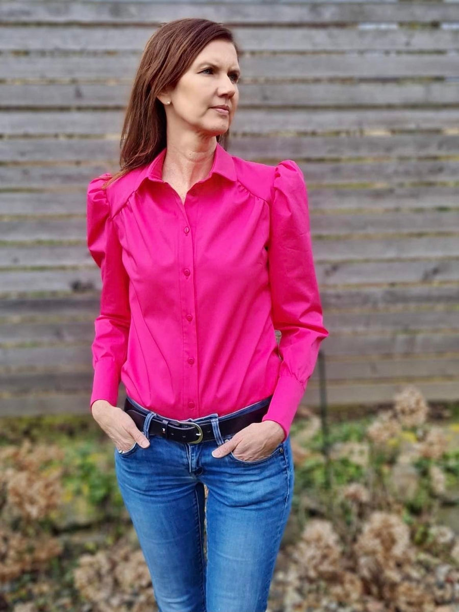 Nähbeispiel von unserem Cotton Stretch 