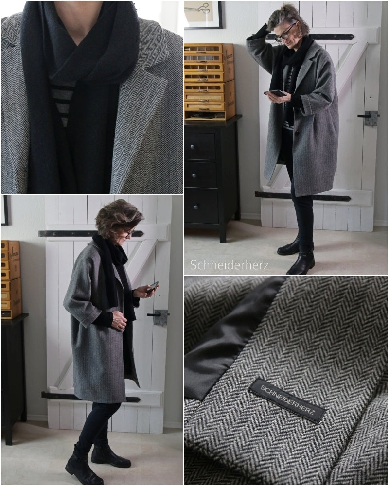 Mantel "Leonard" aus unserem German Tweed Aschenputtel